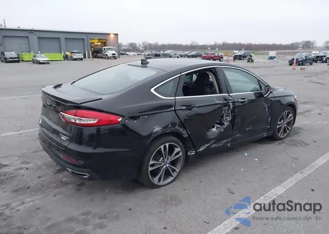 2020 Ford Fusion Titanium из США, поврежденный, VIN 3FA6P0D98LR174990